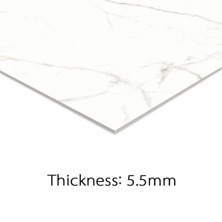 Thin Calacatta & Carrara White Marble Gloss Tile | Realgres