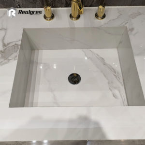 White Polished Porcelain Tile For Shower