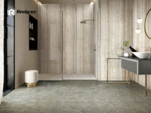 beige line thin porcelain tile