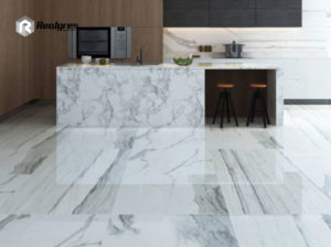 White Large White Porcelain Tile Is A Classic Element To Create A Variety Of Home Furnishings？