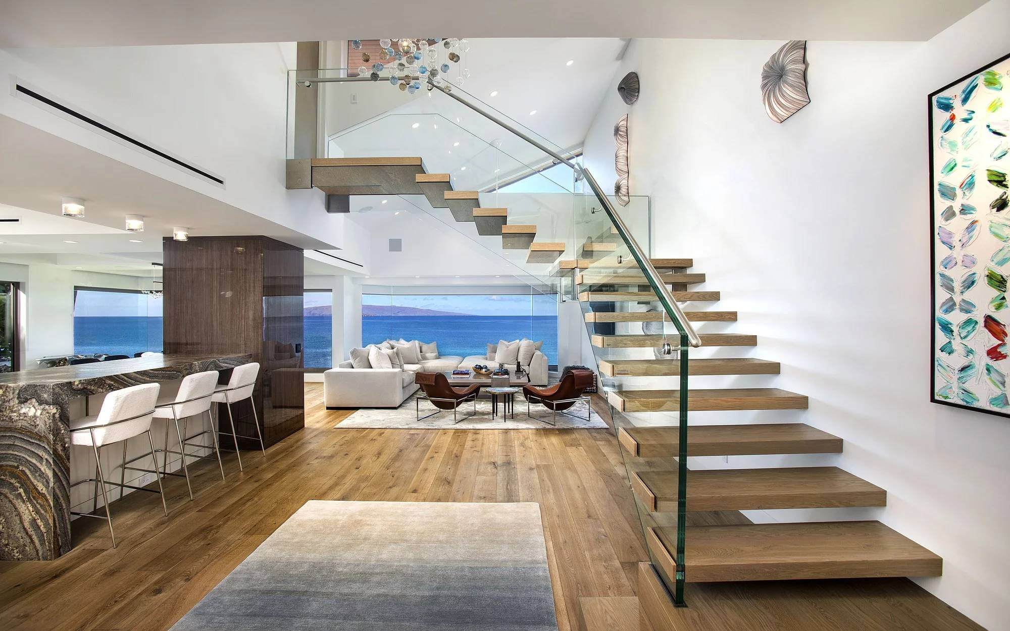 Modern Floating Stairs