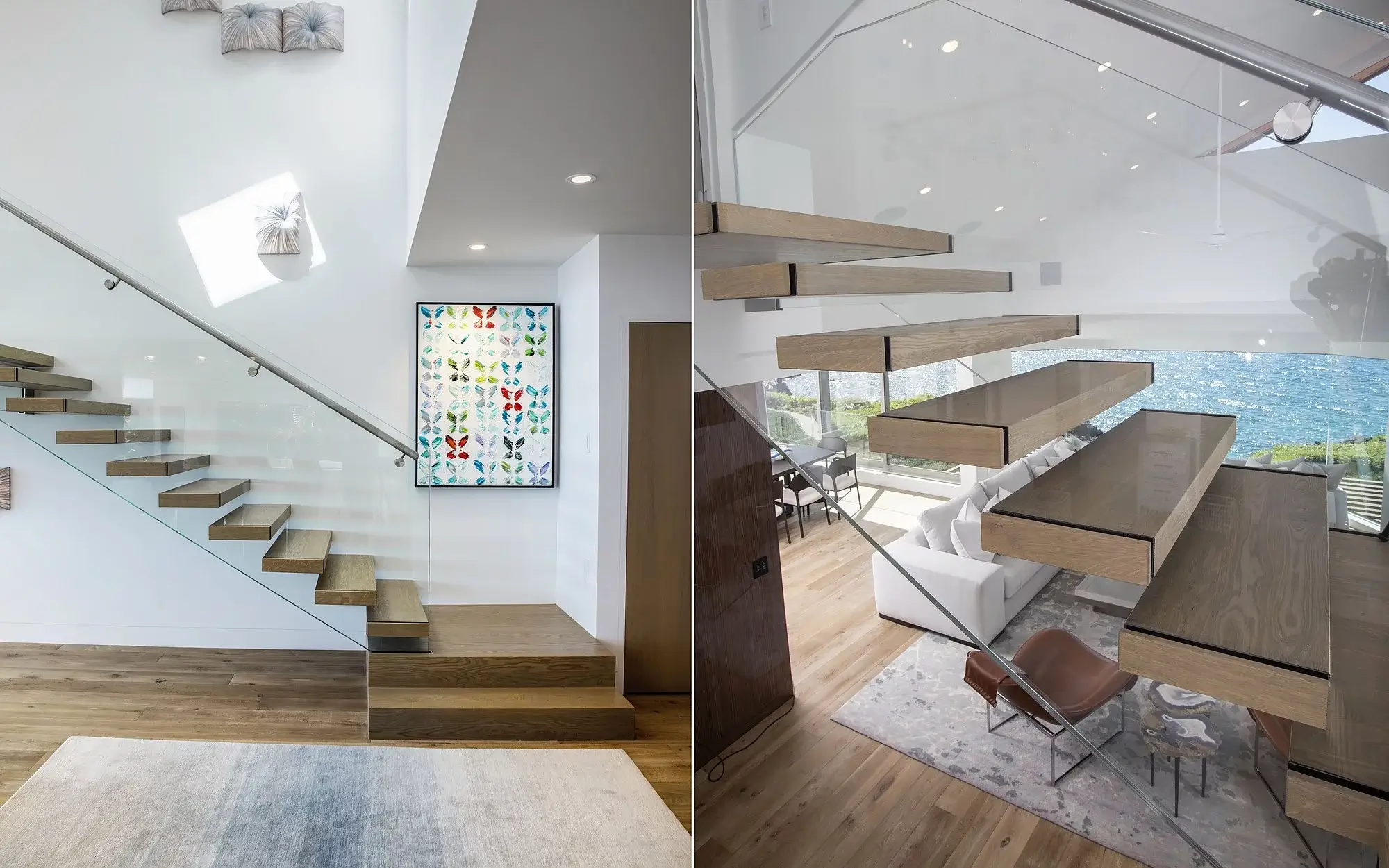 Modern Floating Stairs